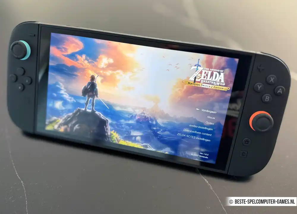 The Legend of Zelda: Breath of the Wild op de Nintendo Switch 2.
